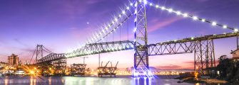 Ponte Hercílio Luz passa nos dois testes – Será reinaugurada ainda este ano.